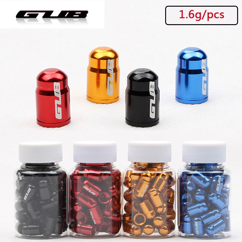

50pcs Aluminum Bike Wheel Tire Covered Schrader Valve Cap Bicycle Car Motorcycle Truck Universal Tyre Dustproof Cap MTB Accessor