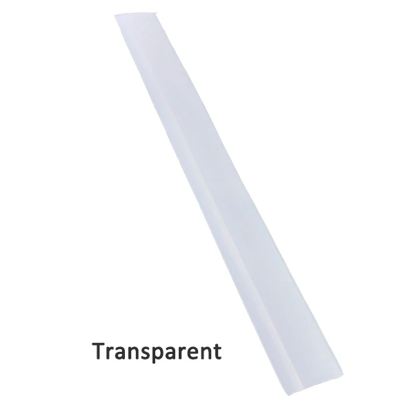 Transparent Отличительная Гибкая вставка для плиты крышка зазора Силиконовое резиновое масло для кухни-газовый щелевой наполнитель термостойкий Коврик масло пыль вода уплотнение - Цвет: Transparent