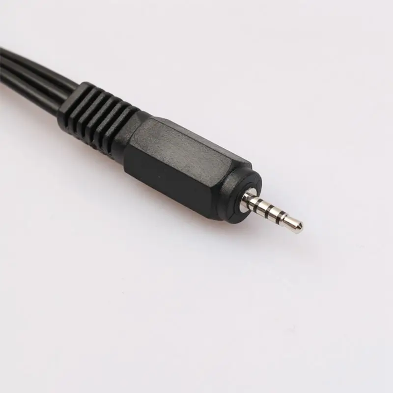 Лучшие предложения 2 5 мм Мини AV папа 3RCA Женский M/F Аудио Видео кабель переходник