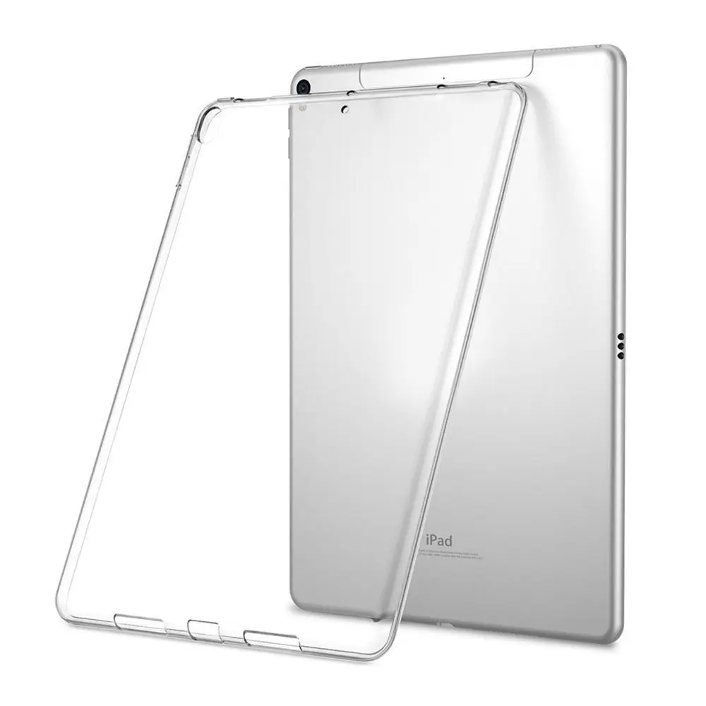 Новый чехол для iPad 2 3 4 5 6 Air Mini 1 прозрачный мягкая задняя крышка из ТПУ планшета 9 7