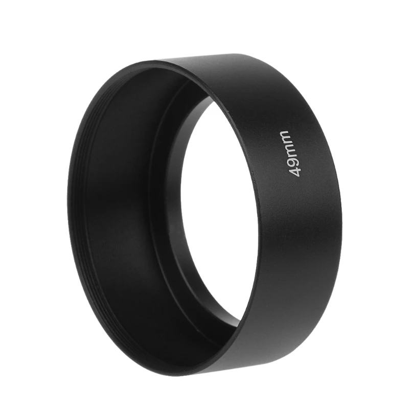 

Universal 49mm/58mm Long Focus Lens Hood Screw-In Mount For Canon DSLR SLR Camera