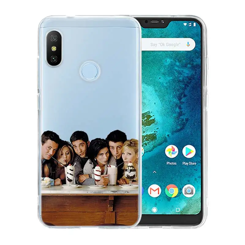 01 Друзья вместе Горячие мягкие для Xiao mi Red mi Go A2 lite 6A S2 Note 7 6 Pro 5 4X Plus mi Play A3 8 lite A1 5X 6X F1 TPU чехол для телефона - Цвет: 01