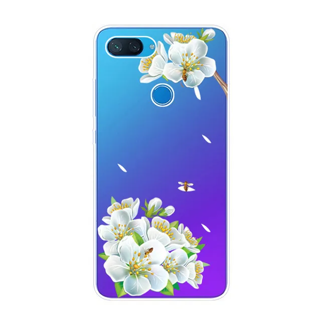 43 Чехол для Xiaomi mi 8 Lite, силиконовый мягкий ТПУ чехол для телефона для Xiaomi mi 8, молодежный чехол для Xio mi 8 Lite, модный mi 8X6,26 - Цвет: 43