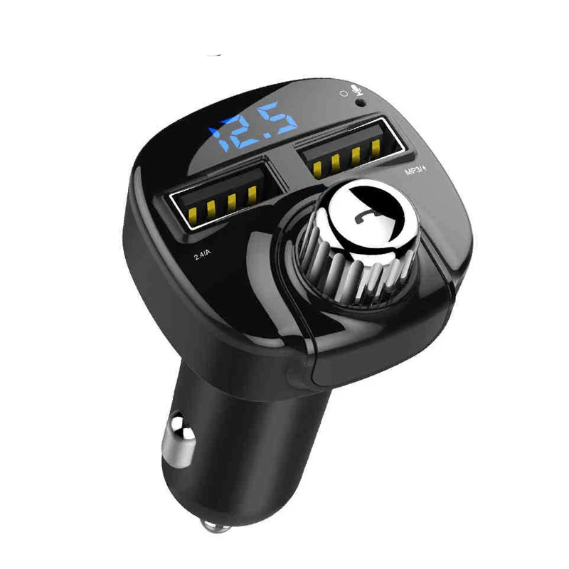 Беспроводной FM трансмиттер Tancredy Bluetooth автомобильный комплект громкой связи