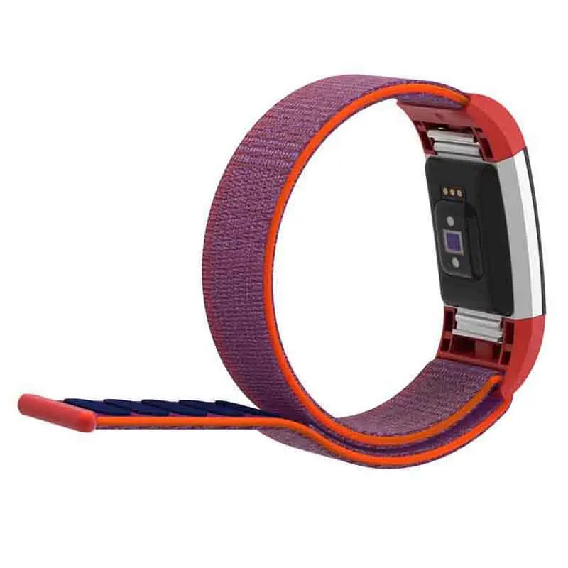 Нейлоновый ремешок Correa для браслета FitBit Charge 2 браслет Pulseiras спортивные часы