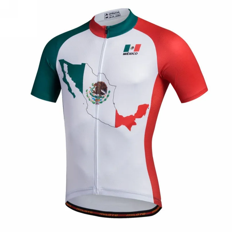 MILOTO Pro Team Мужская велосипедная Джерси Ropa Ciclismo одежда с коротким рукавом