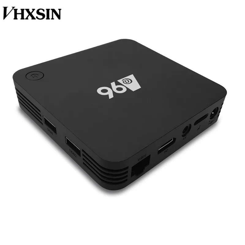 ТВ приставка VHXSIN 20 шт./лот A96 amlogic s905L ndroid android 7 1 VP9 HDR10 Гб RAM 8 ROM|ТВ-приставки и