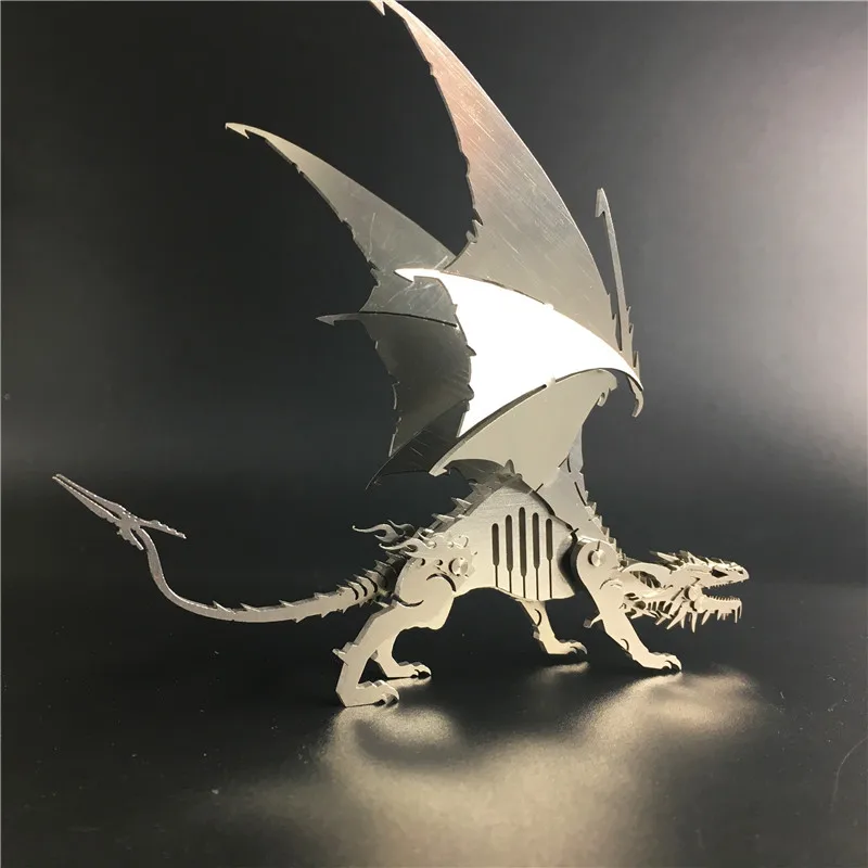 Креативная Модель 3D съемные динозавры Frost Wyrm готовый продукт нет сборки