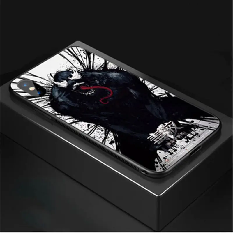 I79 Venom мягкий чехол для телефона из материала TPU Чехол iPhone 6 6s X XS MAX XR 7 8 плюс
