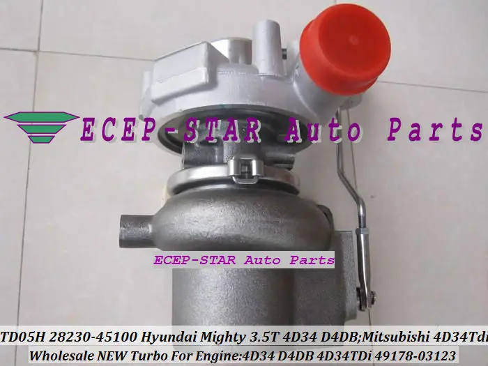 TD05H 14G 49178 03123 28230 45100 09620 81100 Turbo для Hyundai Mighty 3.5ton 4D34 D4DB Mitsubishi 4D34TDi|turbo turbo turbo|turbo hyundaihyundai
