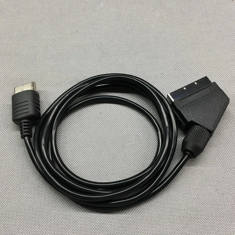 FZQWEG 10 шт. Scart видео соединительный кабель 6 футов реальный RGB провод проводной AV