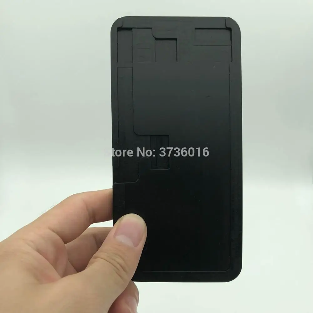 Негнутый гибкий черный резиновый блок для iPhone X XS MAX XR 11pro 11 pro max ЖК-экран стекло оса вакуумное ламинирование ремонт