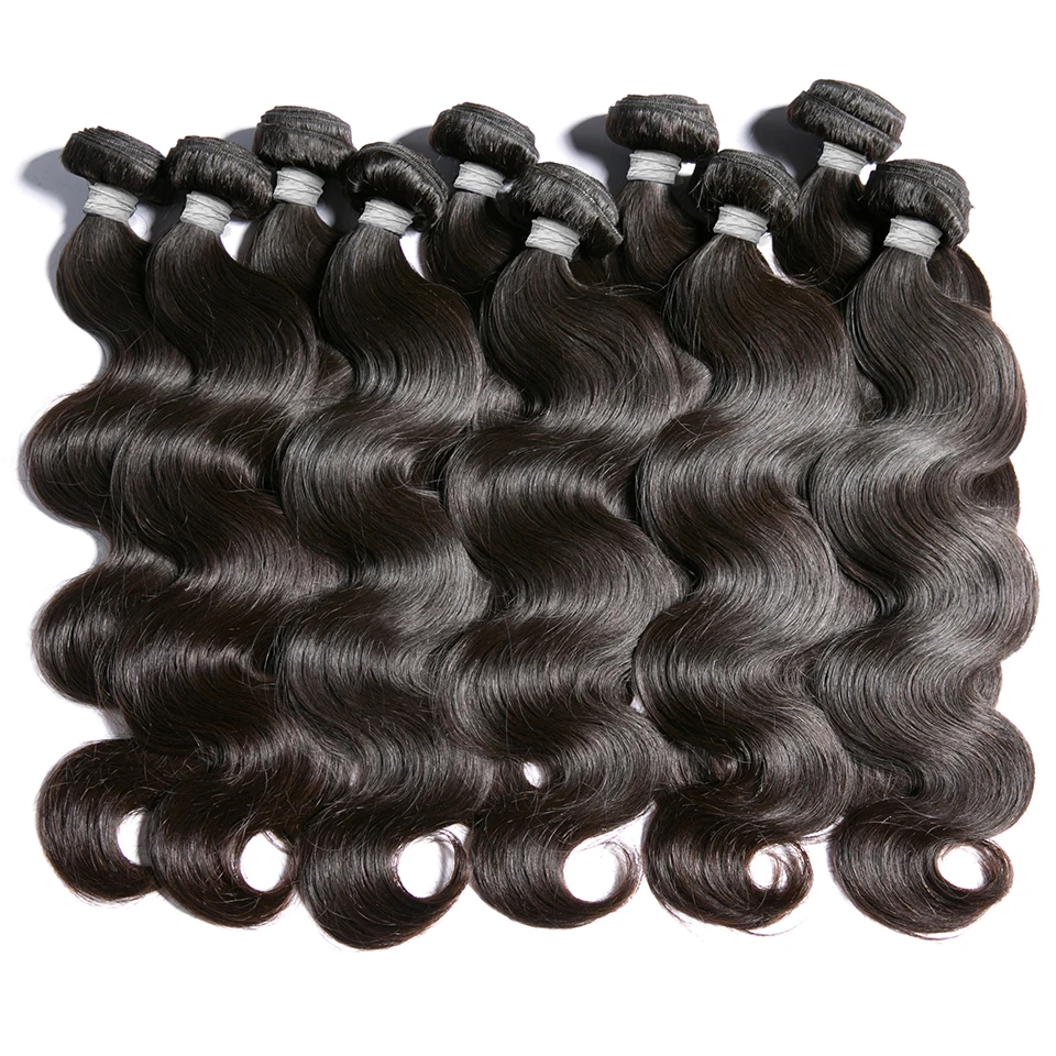 Натуральные волнистые волосы 7 А 10 шт./набор|hair free shipping|hair body wavehair hair |