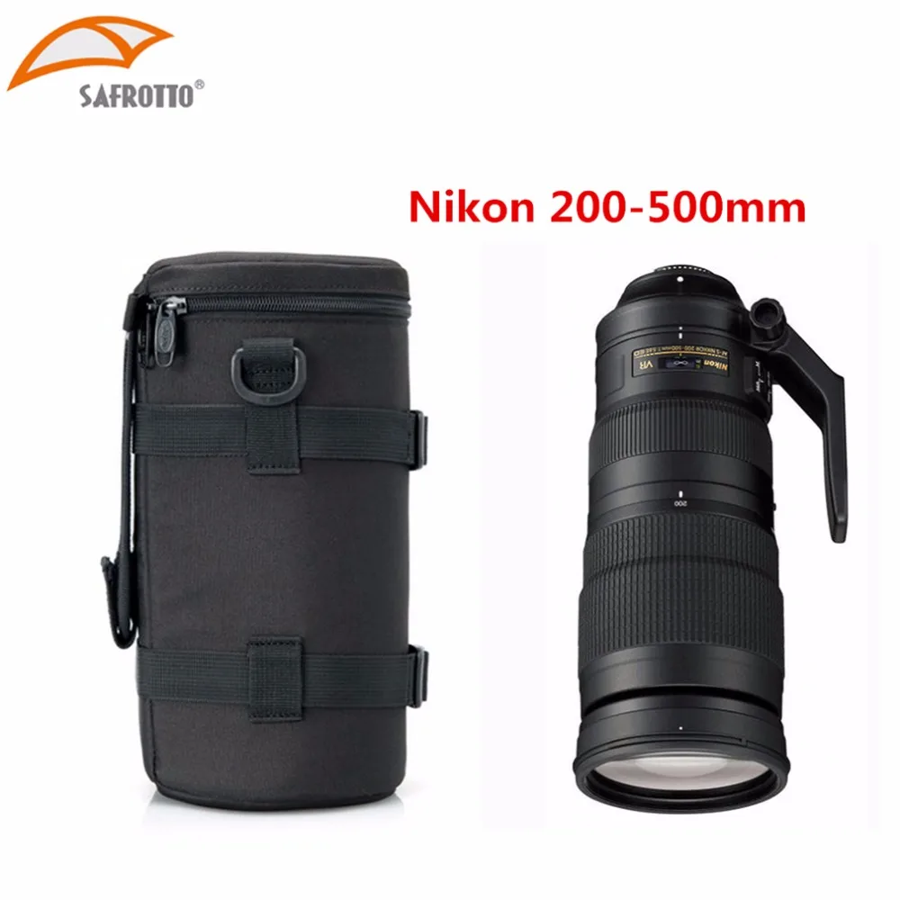 Safrotto 13x29 5 см чехол для объектива камеры Сумка TAMRON 150 600 мм Nikon 200 500 и Sigma f5 6.3|lens pouch|lens