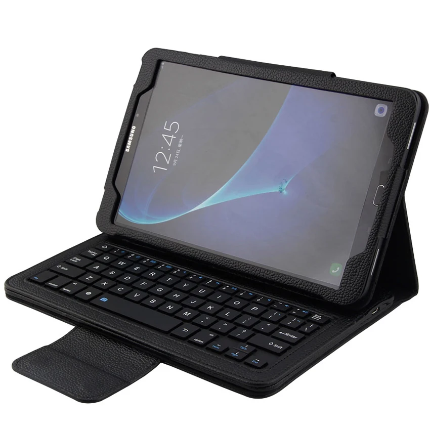 Wireless Bluetooth Keyboard +PU Leather Cover Protective Smart Case For Samsung Galaxy Tab A 8.0 Inch Tablet T350 T351 T355