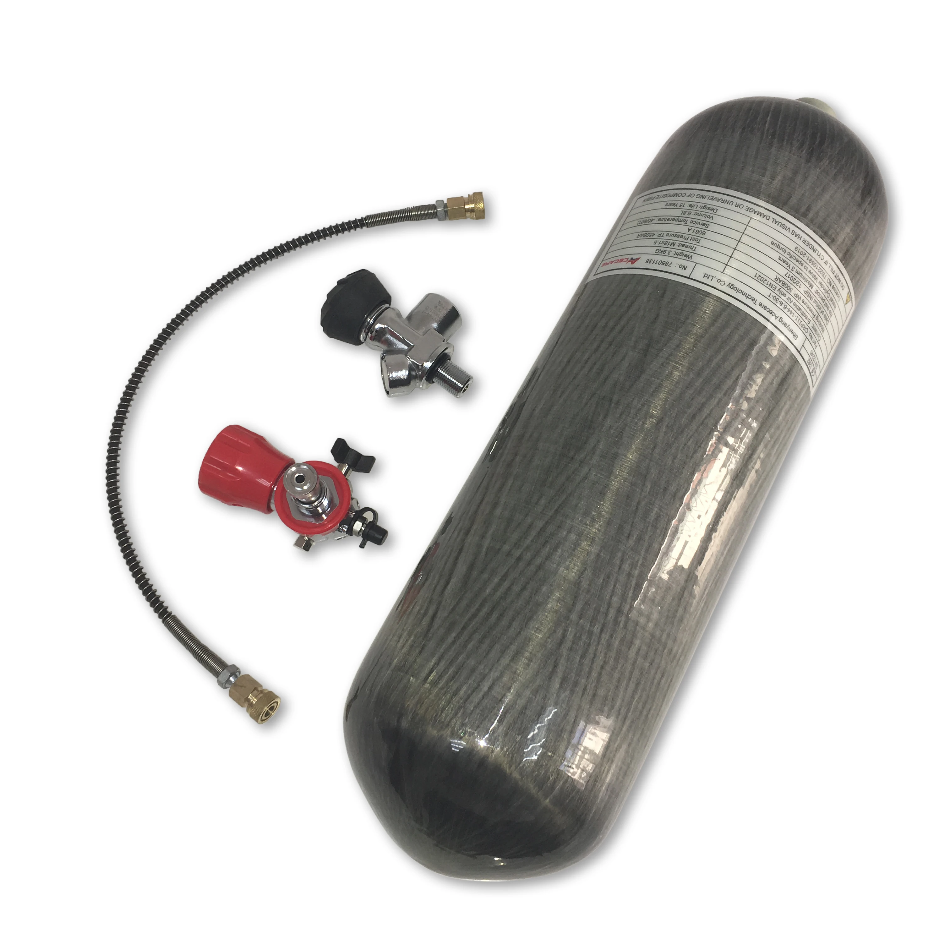 AC168301 Acecare 300 бар для пейнтбола с сжатым воздухом/PCP/6.8L бак/цилиндр подводного