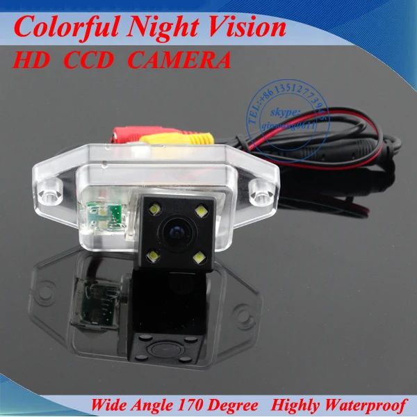 Бесплатная доставка HD Автомобильная камера заднего вида резервная для 2002 2009 Toyota