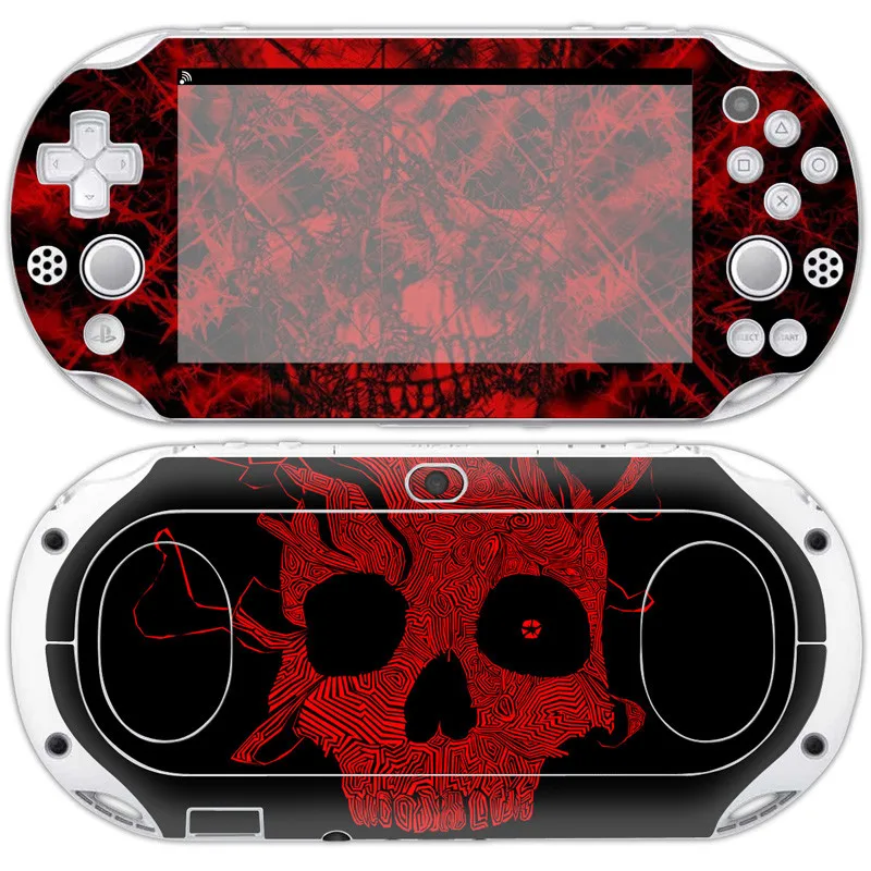 Защитная виниловая наклейка Dragon Ghost для Sony PSvita 2000 PSv 2000|Наклейки| |
