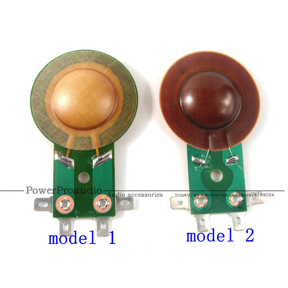 

10PCS/LOT Tweeter Diaphragm 8ohm for Foster/Fostex/Heppner N30,025N08, 025H27, 025H30 25.4mm speaker part