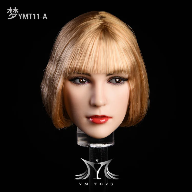 YMT011 Dream 1/6 Женская резьба по форме головы для 12 дюймов фигурки женского тела
