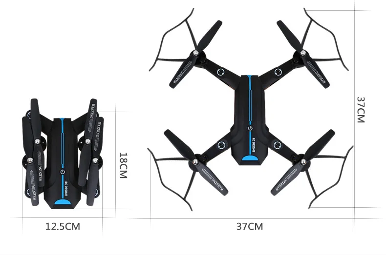 A6 RC вертолет wifi FPV мини Дрон 2,4G пульт дистанционного управления с HD камерой RC Дрон режим удержания высоты складной ручной Квадрокоптер