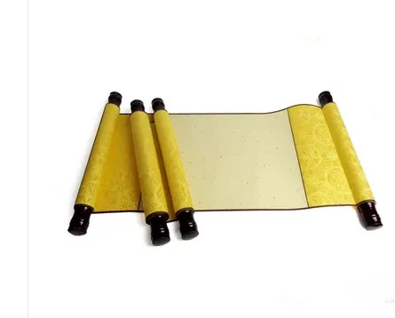 Китайские принадлежности для рисования пустые свитки l реквизит сцены маленькая