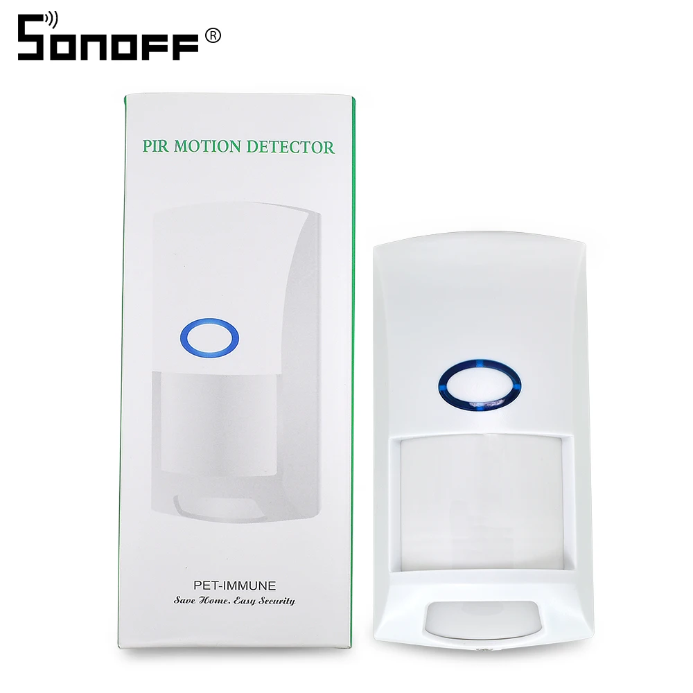 Датчик движения SONOFF PIR2 беспроводной переключатель Wi Fi для сигнализации умного