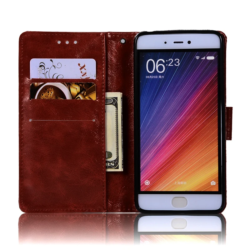 Роскошный деловой флип чехол s для Xiaomi mi 5S 2015711 5 1 дюймов кошелек телефона S кожаный