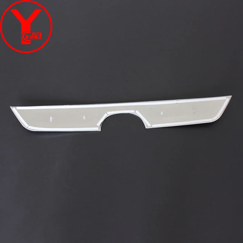 Хромированная крышка хвостовых ворот для mazda CX5 2013 задние ворота Авто аксессуары дефлекторы автомобильный Стайлинг для mazda CX-5 YCSUNZ