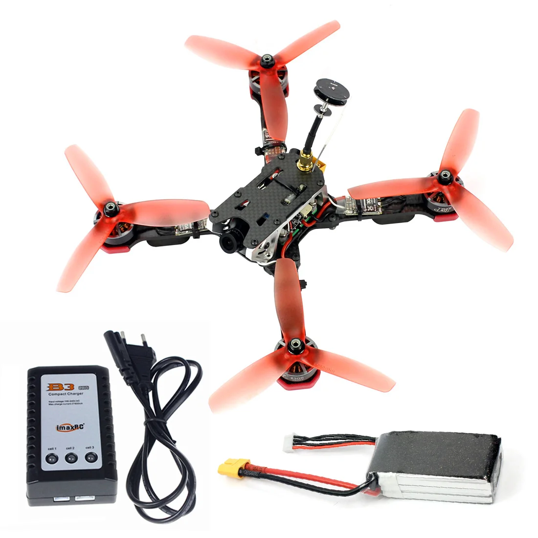 Гоночный Дрон Frog 218 мм FPV BNF Frsky D8 Mini RX / PNP Kit Betaflight F4 Pro(V2) Контроллер полета камера