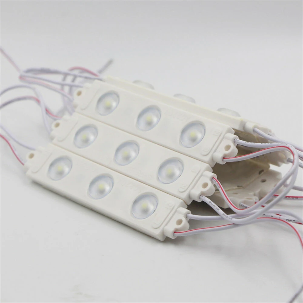 10 шт./пакет светодиодный модуль SMD 2835 3 1 8 Вт модули Рекламный дизайн супер яркий AC