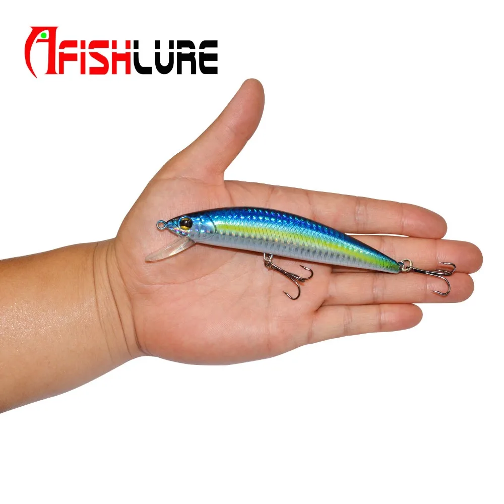 Рыболовная приманка Afishlure большая блесна для рыбалки 40 г 120 мм пластиковая