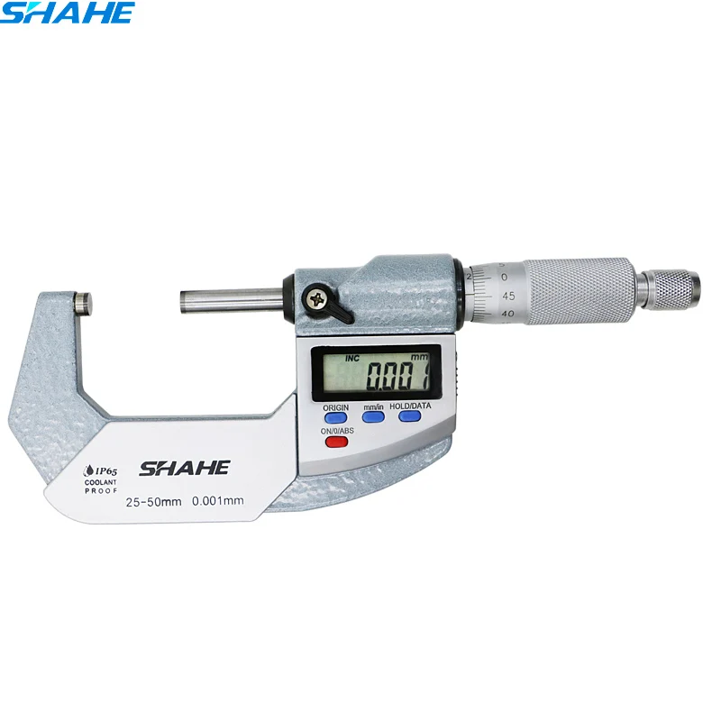 Цифровой микрометр IP 65 штангенциркуль с нониусом 0 001 мм 25 50 мм|micrometer 25-50|digital