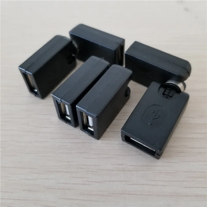 

360 градусов Автомобильный аудио микро USB 5pin к USB адаптер OTG конвертер Разъем для MP3 музыки внешний U диск планшета