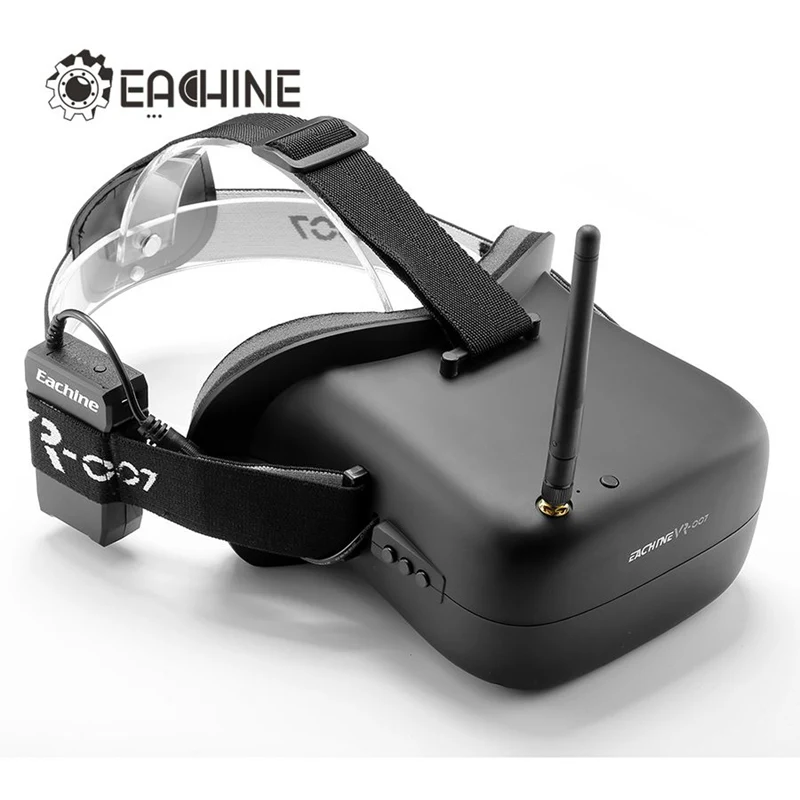 Hot New Eachine VR-007 Pro VR007 5.8G 40CH HD FPV Goggles Video Glasses 4.3 Inch With 7.4V 1600mAh Battery For Multicopter | Игрушки и