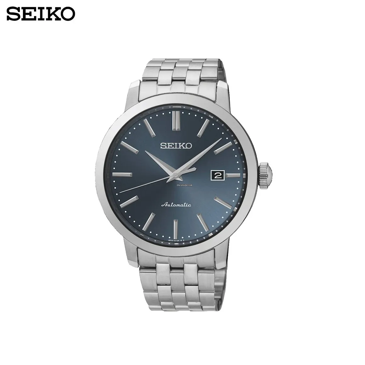 Наручные часы Seiko SRPA25K1 мужские механические с автоподзаводом на браслете|Мужские