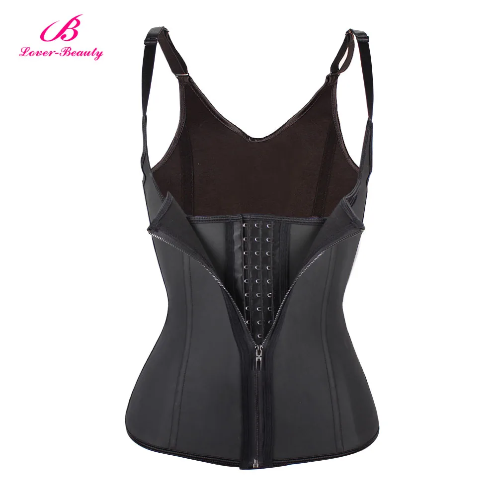 Lover Красота женская обувь на застежке-молнии крюк Body Shaper размера плюс талии тренер жилет корсет для похудения грудью приталенное, Корректирующее