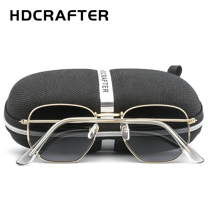 HDCRAFTER модные зеркальные солнцезащитные очки мужские брендовые дизайнерские