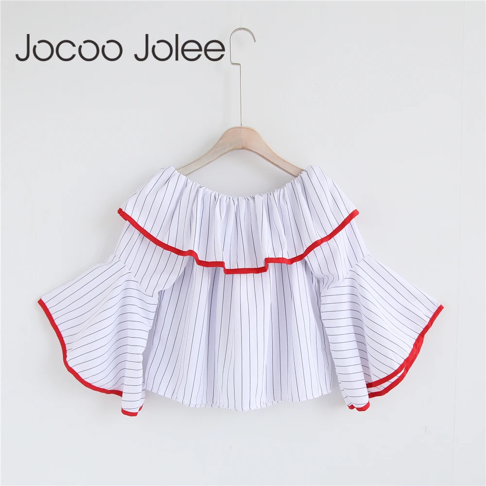 Новые Модные Топы Jocoo Jolee с открытой спиной женские топы длинным рукавом и