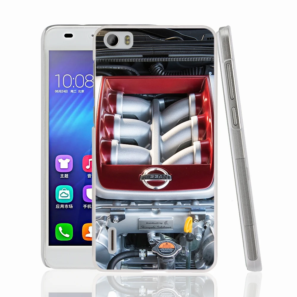 HAMEINUO nissan GT R чехол для сотового телефона в спортивном автомобиле huawei honor 3C 4A 4X 4C 5X 6 7