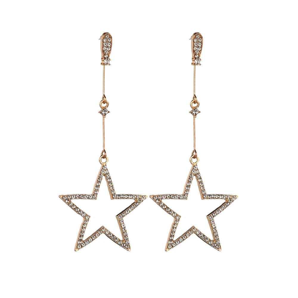 Terreau Kathy Роскошные серьги-гвоздики с кристаллами и стразами сплав серьги в форме