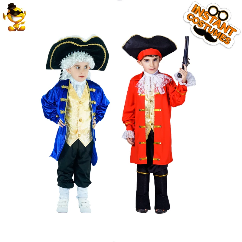 

Halloween Costumes for Boy's Deluxe Pirate Clothing for Kids Party Costume Cosplay Pirate Clothing