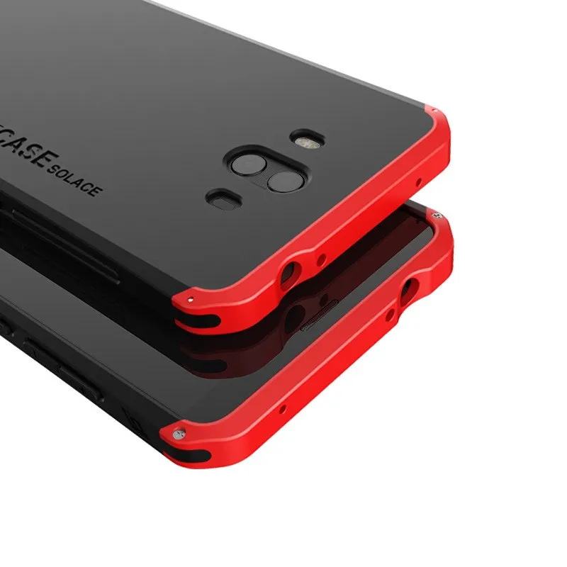 Case for Huawei Mat9 mobile phone shell Mat10 metal frame P9 P10 plus alloy P20 anti-fall sleeve |
