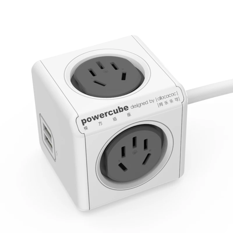 Allocacoc оригинальный умный дом электронный разъем power cube блок питания розетка