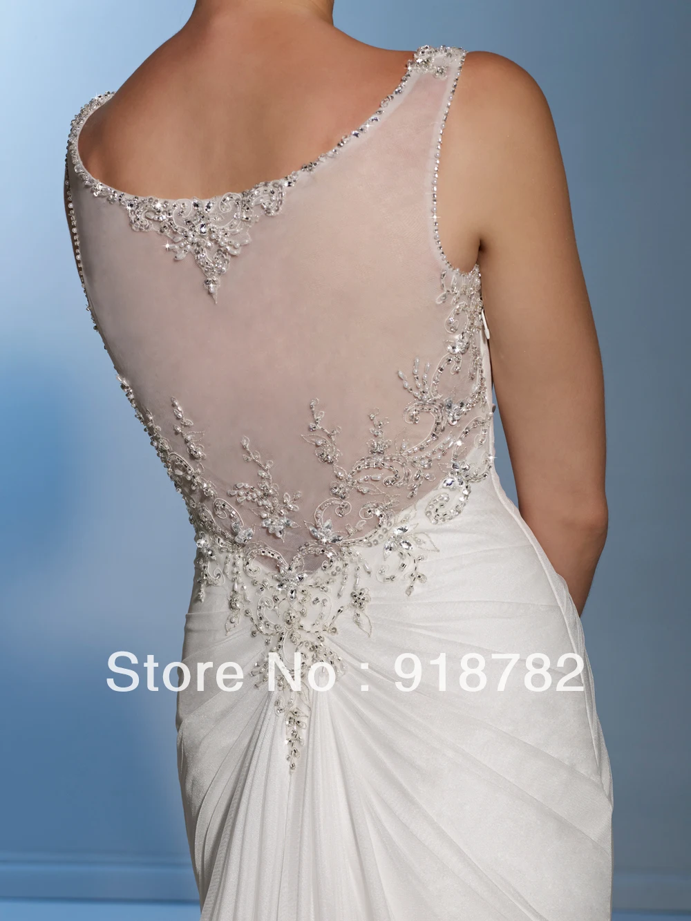 Mermaid Wedding Gowns Straps Ruched See Thourgh Court Train Chiffon Women Marrige Vintage Bridal Gown Dresses | Свадьбы и торжества