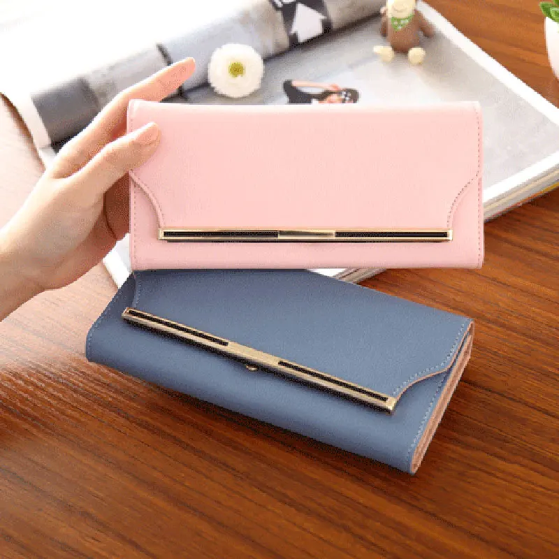 Кошелек женские бумажники клатч для монет Длинный кошелек из искусственной кожи