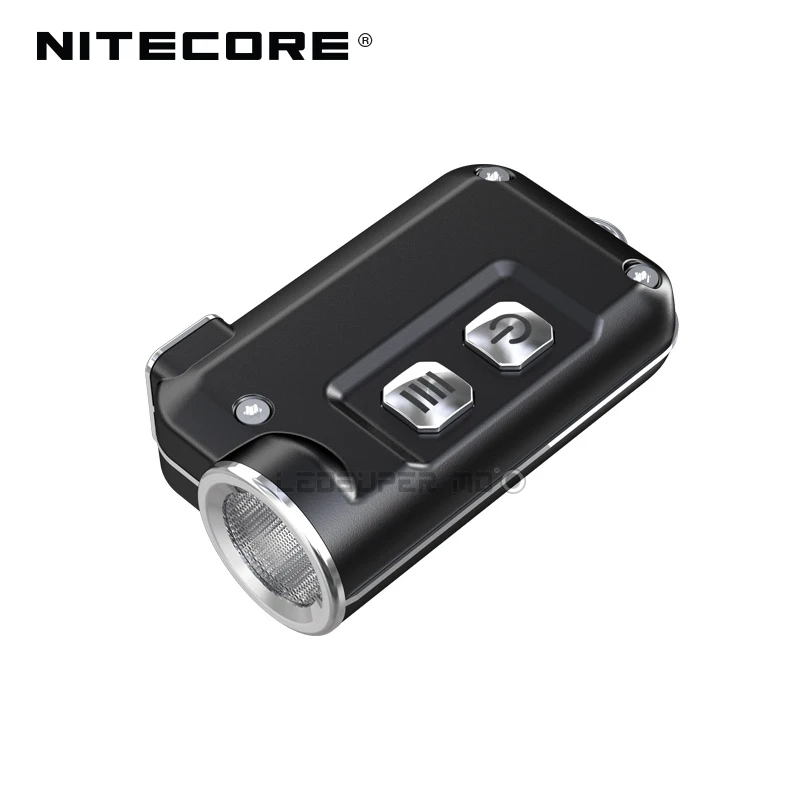 Микро USB зарядка Nitecore TINI 380 люмен мини металлик брелок Светильник Встроенный 280