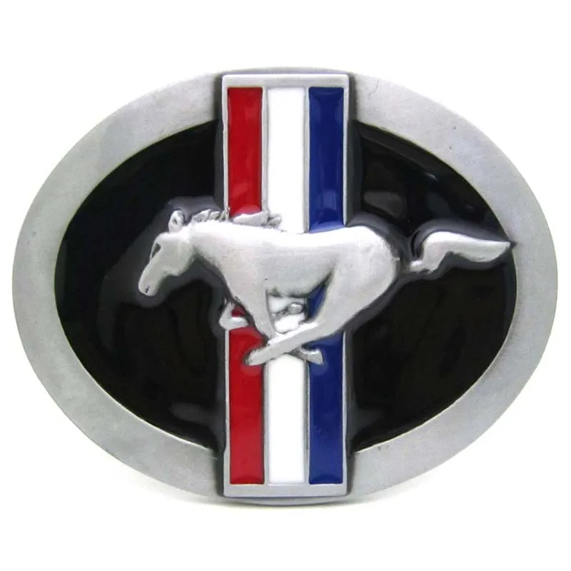 Ремень с пряжкой стандарта Mustang ширина 4 см | Дом и сад
