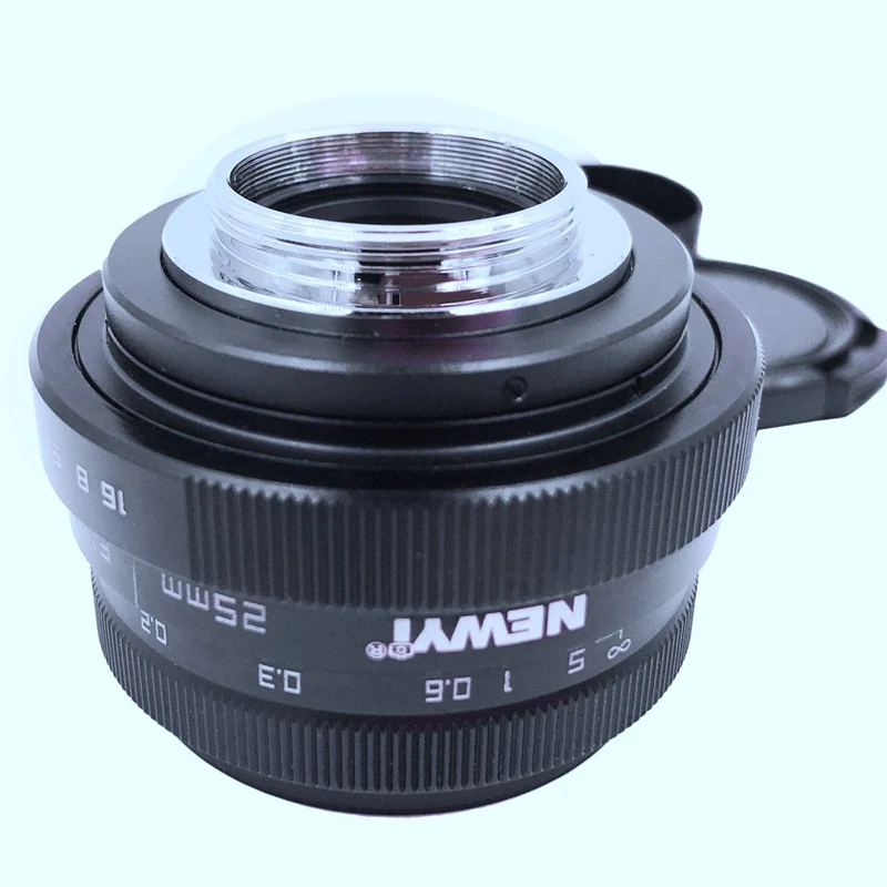 Newyi Mini 25 мм F1.8 Aps-C телеобъектив/Cctv объектив для 16 C Mount камеры | Электроника