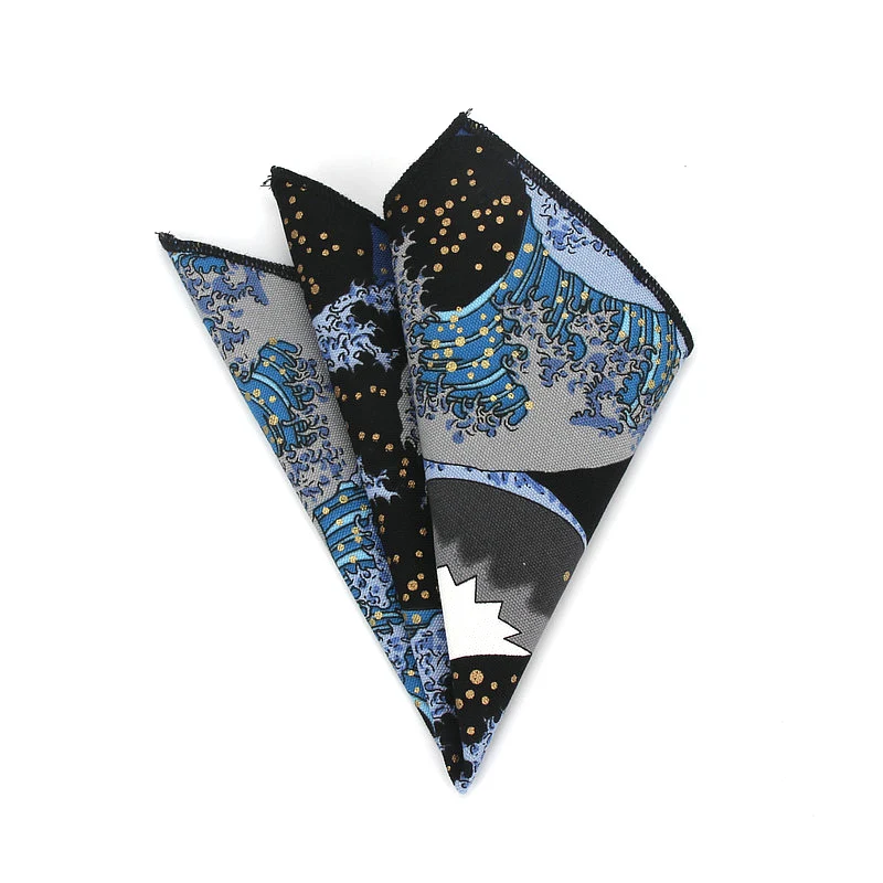 Brand New Men's Cotton Adjustable Suits Navy Bow Tie Pocket Square Set Bowtie Handkerchief Wedding Party Butterfly 2pcs/set |